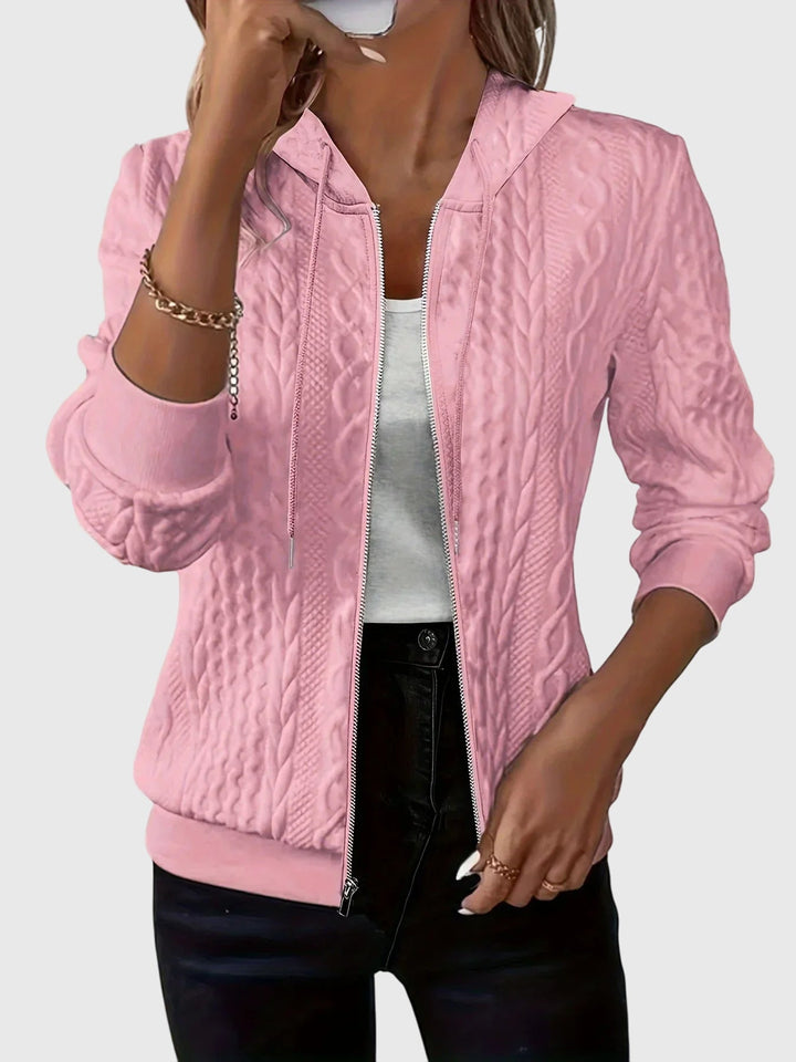 Lena - Hoodie With Zipper