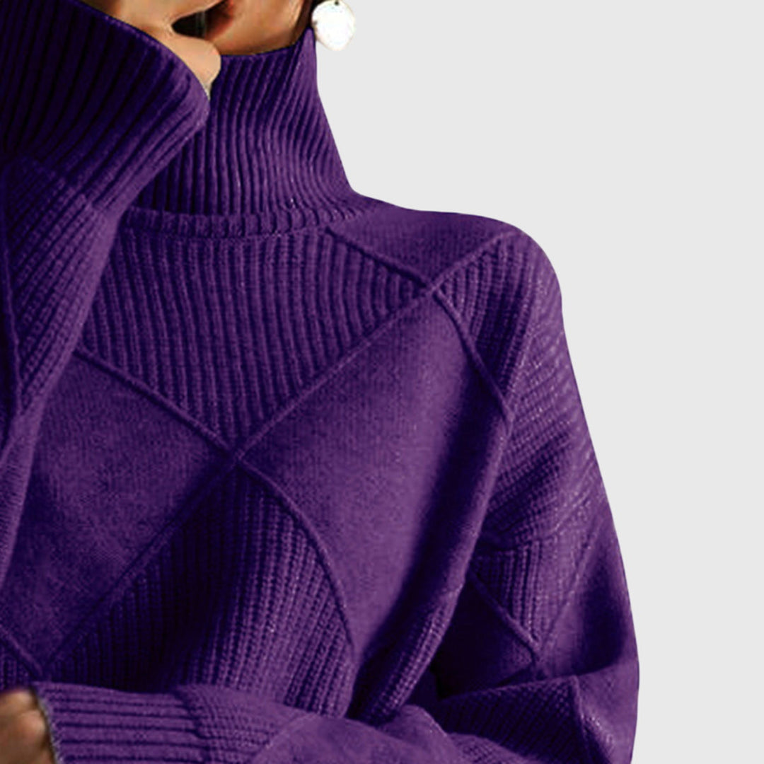 Angela - Roll Neck Jumper