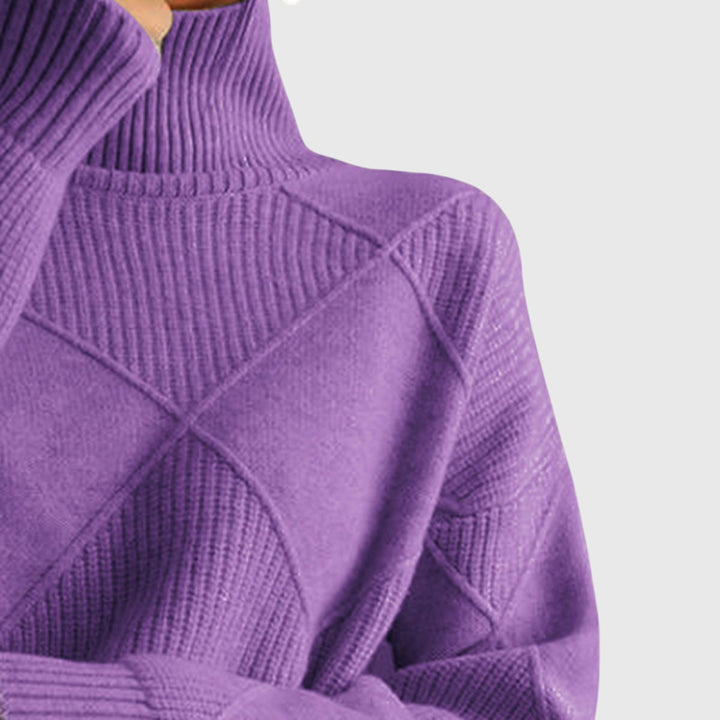 Angela - Roll Neck Jumper