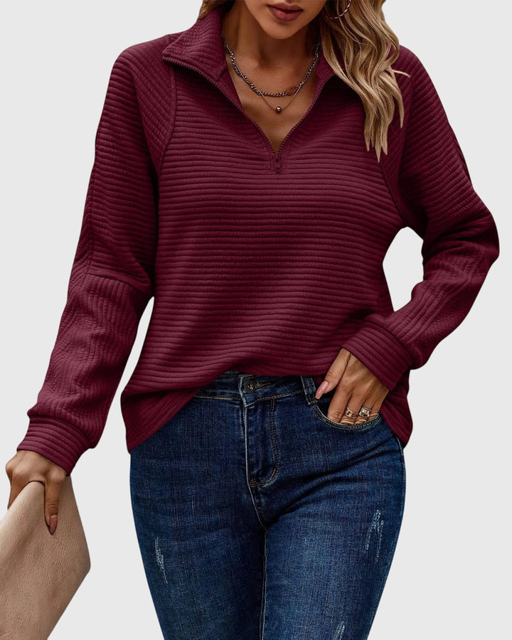 Abigail | Elegant Jumper With Zipper