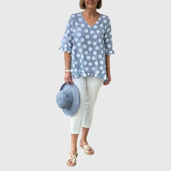 Eira | Blouse - Blue