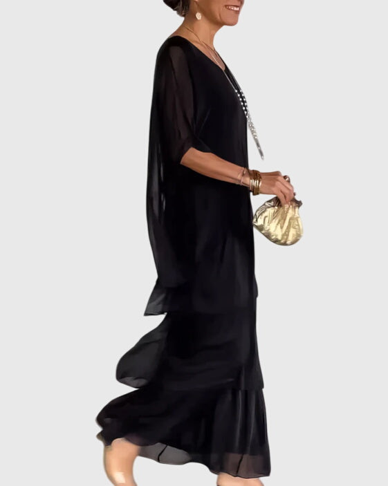 Susan | Long and Flowing Elegant Dress