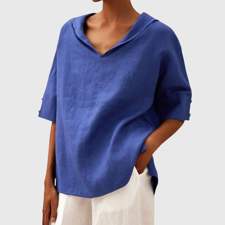 Ayla | Blouse - Brown