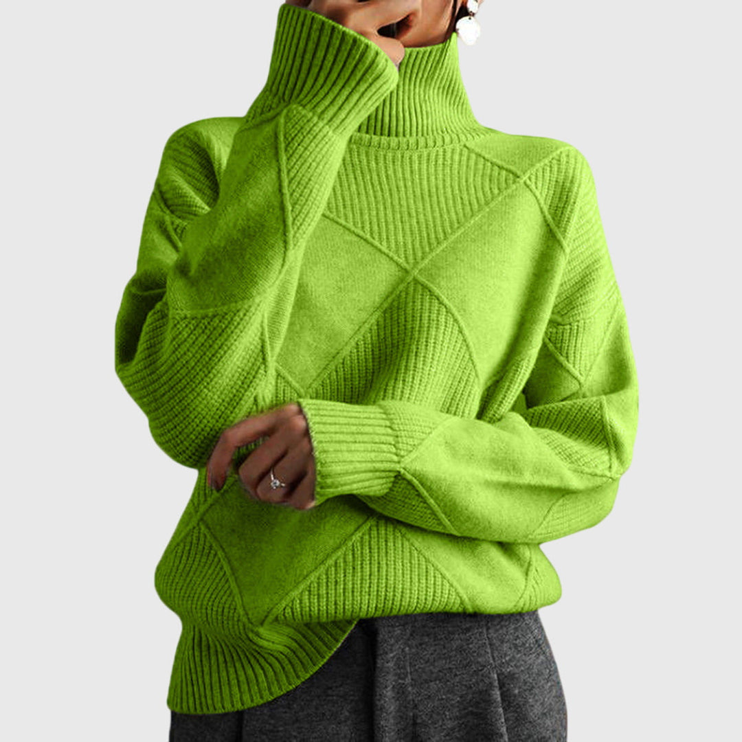 Angela - Roll Neck Jumper