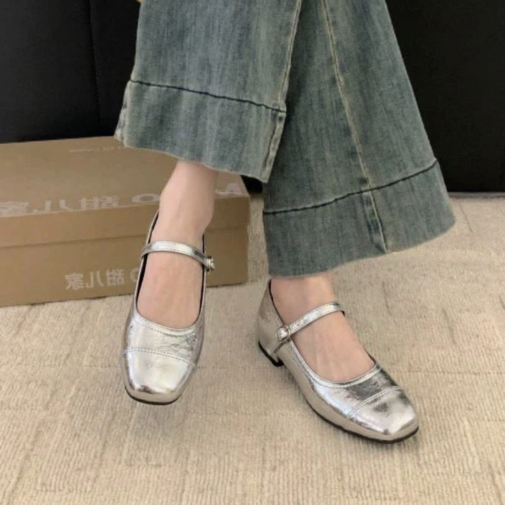 Mayzhera | Orthopaedic Classic Low-Heel Mary Jane Shoes