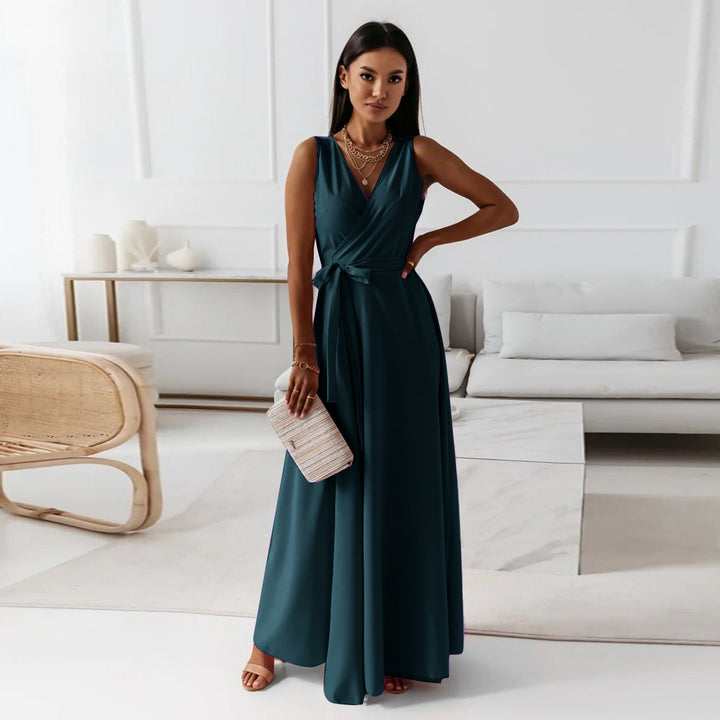 Hailey | Women's Wedding Guest Elegant Wrap Maxi Dress