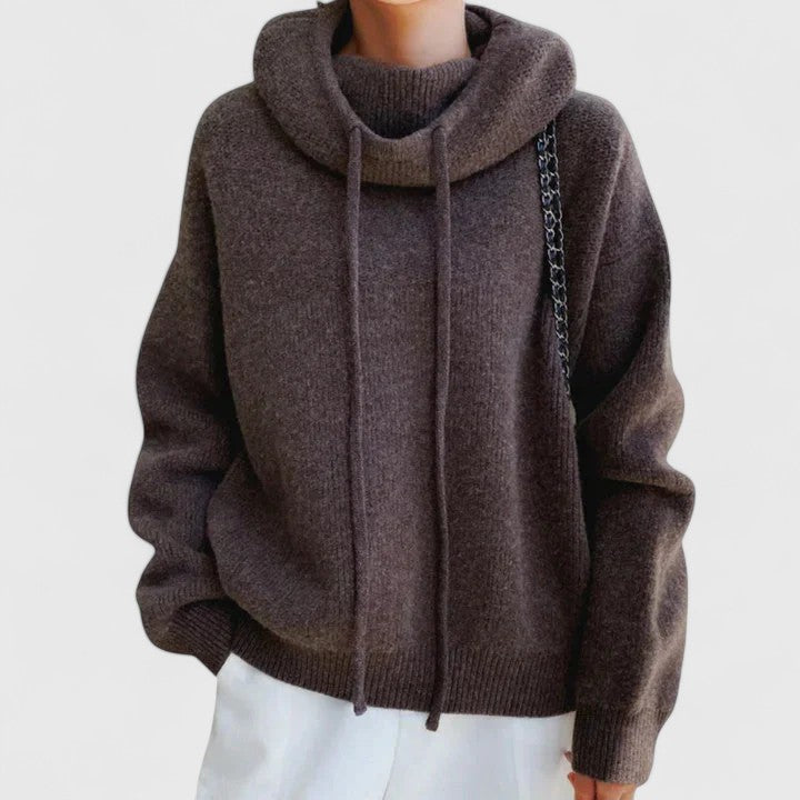 Tin | Comfortable Roll Neck Jumper