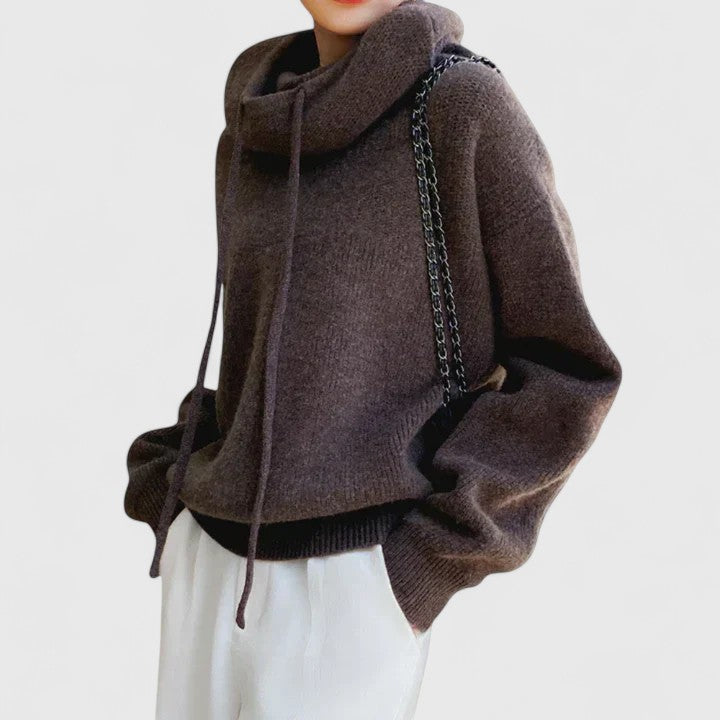 Tin | Comfortable Roll Neck Jumper