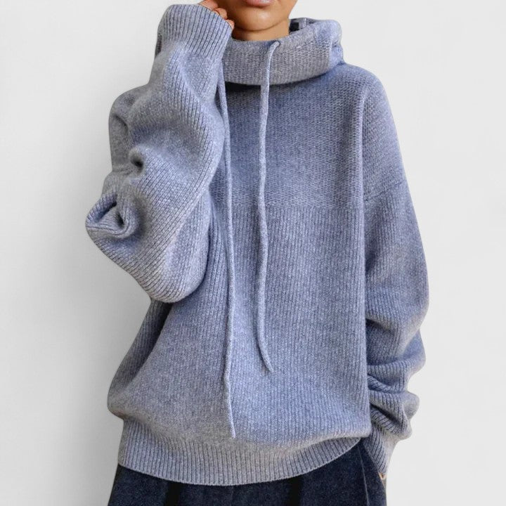 Tin | Comfortable Roll Neck Jumper