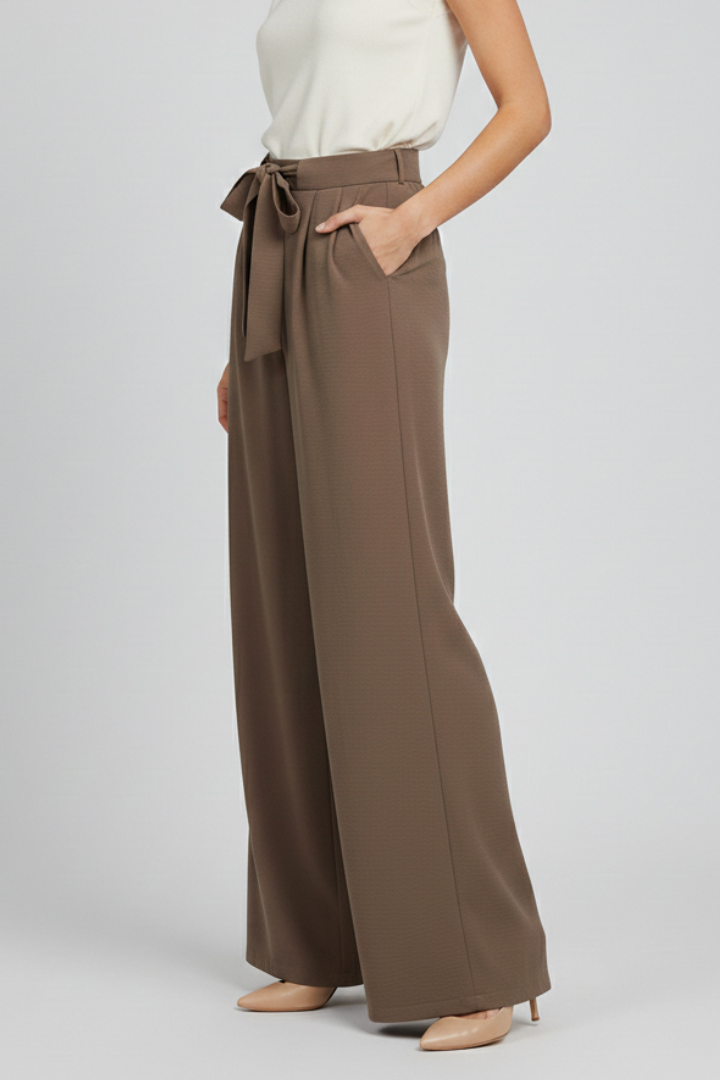 Women's Trousers with Drawstring Waist for Everyday Wear