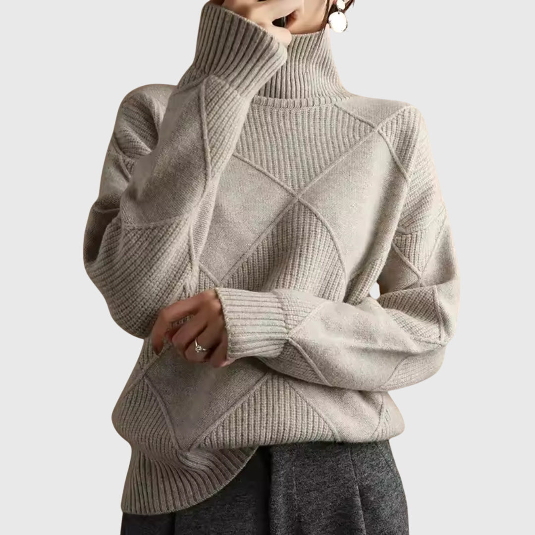 Angela - Roll Neck Jumper