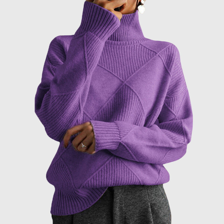 Angela - Roll Neck Jumper
