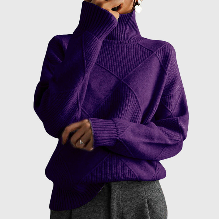 Angela - Roll Neck Jumper