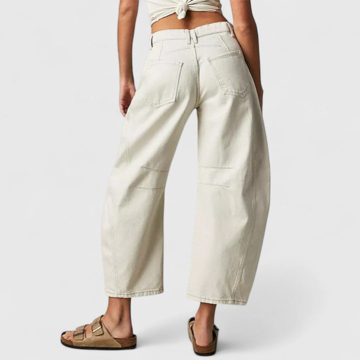 Rain | Comfortable Wide-Leg Trousers