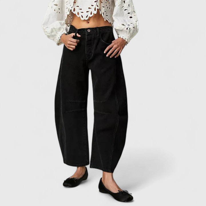 Rain | Comfortable Wide-Leg Trousers