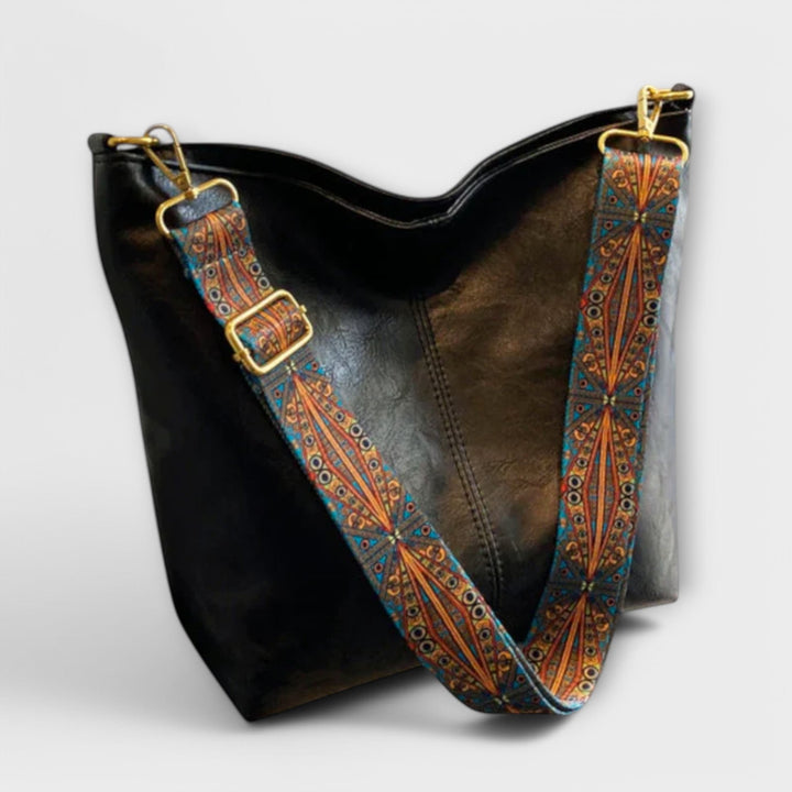 Rose | Women’s Shoulder Bag With Unique Strap