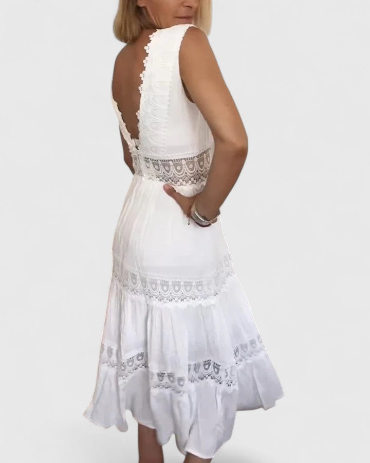 Alena | Elegant Midi Dress