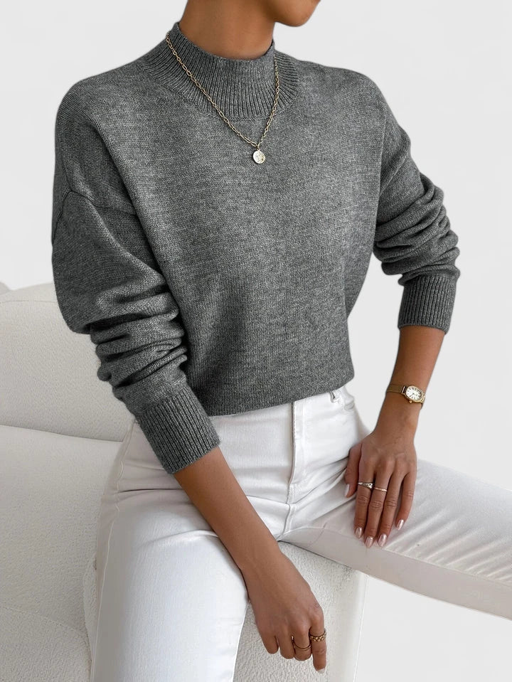 Marchelina | Elegant Roll Neck Jumper