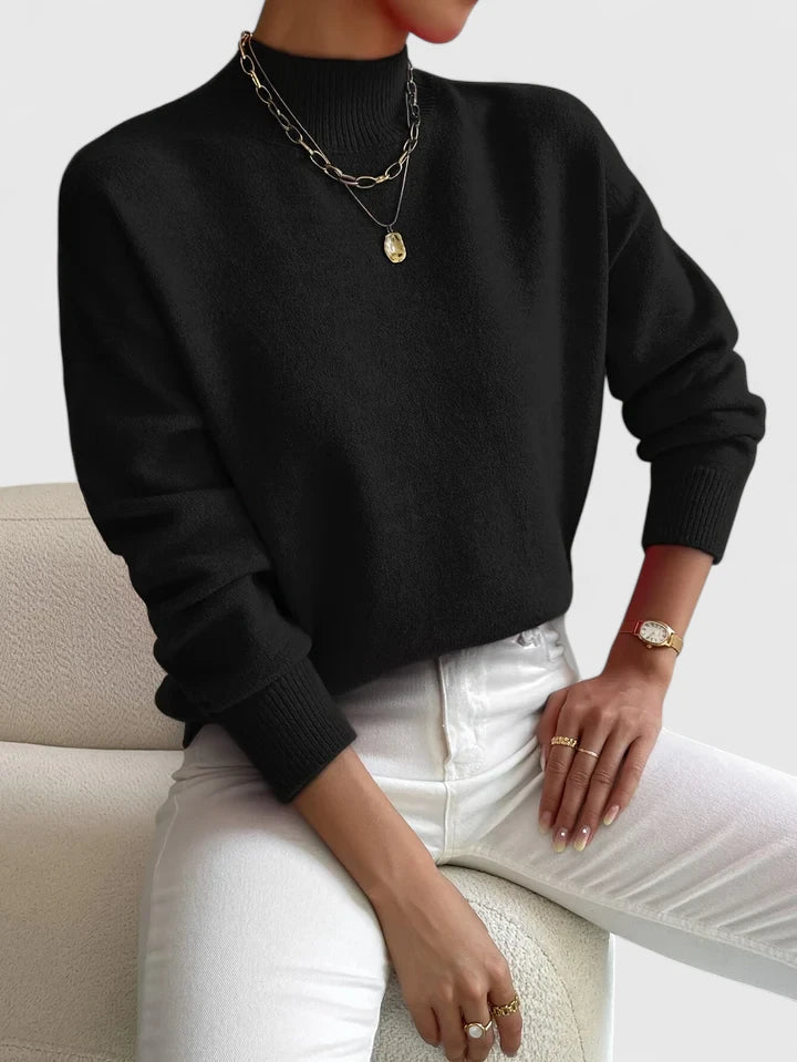 Marchelina | Elegant Roll Neck Jumper