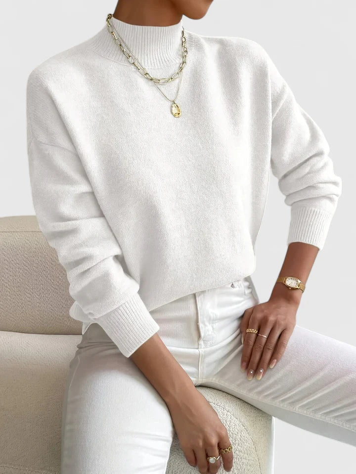 Marchelina | Elegant Roll Neck Jumper