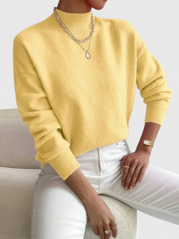 Marchelina | Elegant Roll Neck Jumper