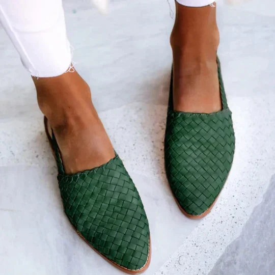 Lyn | Artisan Crafted Flat Sandals